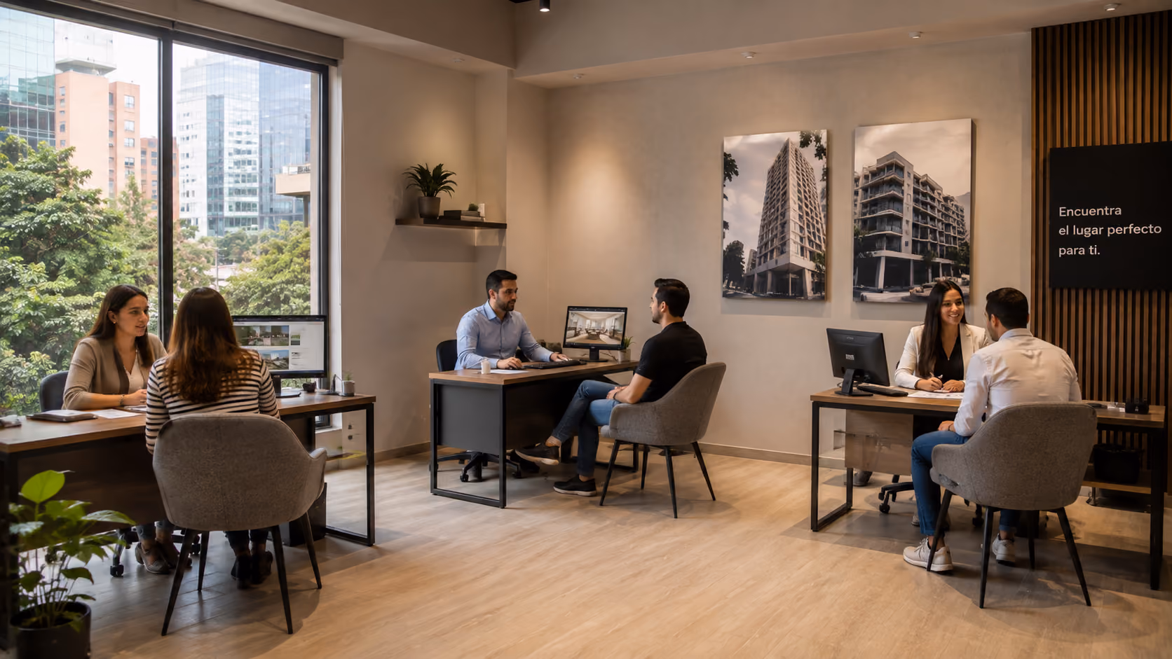 Agentes y agencias inmobiliarias