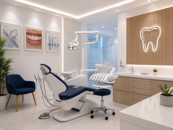 Consultorios médicos y odontológicos.